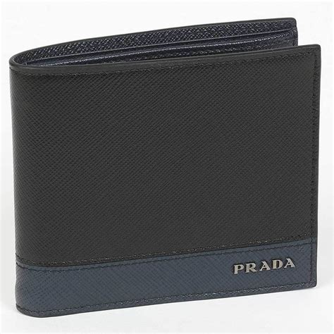 wallet for men prada|Prada men wallet price.